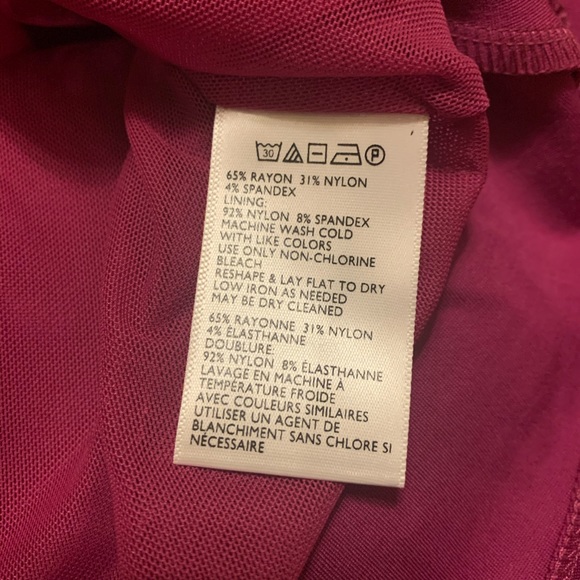 🆕 Urban Outfitters Magenta Skater Dress - Picture 7 of 8